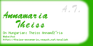 annamaria theiss business card